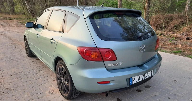 Mazda 3 cena 6900 przebieg: 185600, rok produkcji 2005 z Lipsk małe 352